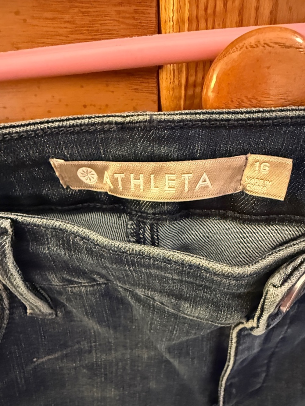 NWT 🌸 Athleta Skinny Jeans Size 16 - Picture 6 of 12